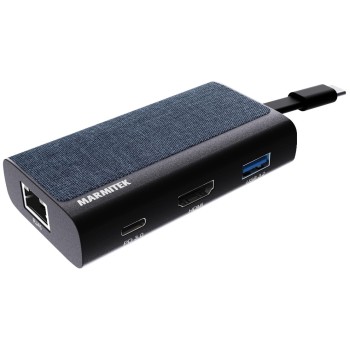 Marmitek Connect USB-C > Hub 4, USB-C auf HDMI/USB-A/USB-C/Ethernet Marmitek Connect USB-C > Hub 4, USB-C auf HDMI/USB-A/USB-C/Ethernet