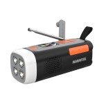 Marmitek RESQ 200, DAB+/FM-Radio with Solarpanel/Dynamo and BT