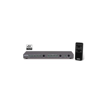 Marmitek Connect 540 UHD 4K HDMI Umschalter, 4 Eingänge, 2 Ausgänge, with Fernbedienung Marmitek Connect 540 UHD 4K HDMI Umschalter, 4 Eingänge, 2 Ausgänge, with Fernbedienung