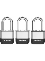 Masterlock Cadenas Elite 45 mm 3 pièces Argenté Aluminium