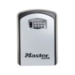 Masterlock Schlüsselsafe 5403EURD, zur Wandbefestigung, stabiles Metallgehäuse