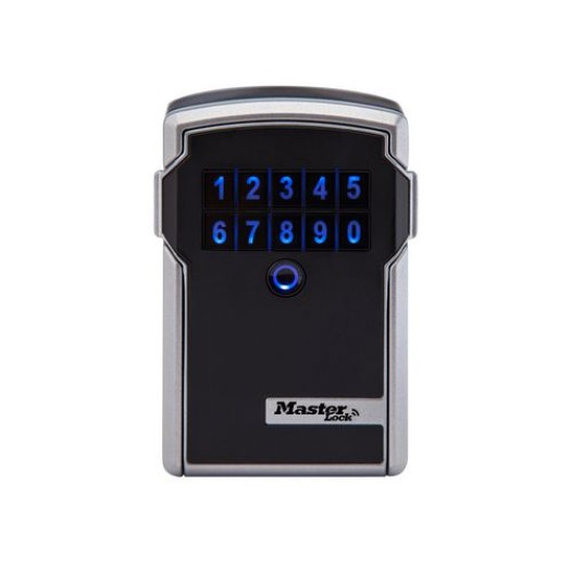 Masterlock Bluetooth-Schlüsselsafe 5441EURD, zur Wandbefestigung, stabiles Metallgehäuse