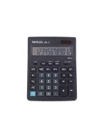 Maul Tischrechner MXL12, 12 Stellen, schwarz, Tax