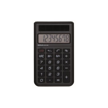Maul Calculatrice ECO 250, 8 chiffres, noir Maul Calculatrice ECO 250, 8 chiffres, noir