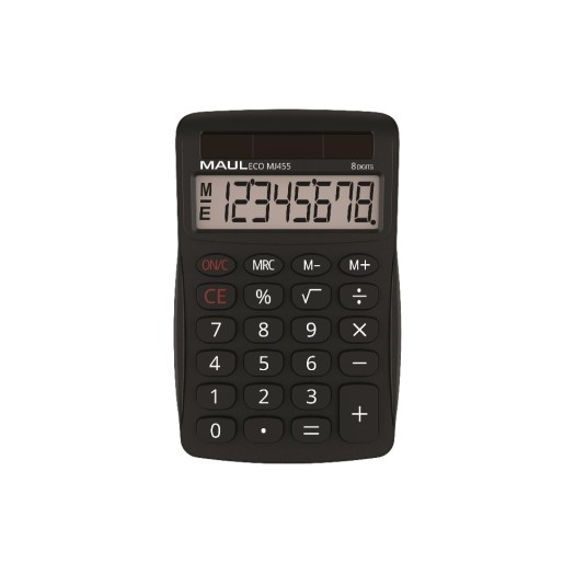 Maul Calculatrice ECO MJ455 Noir