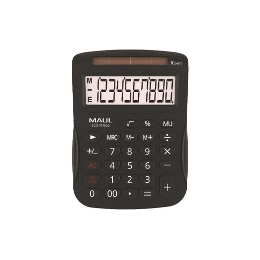 Maul Calculatrice ECO MJ555 Noir