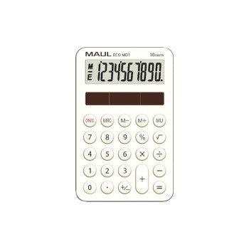 Maul Calculatrice ECO MD1 Blanc Maul Calculatrice ECO MD1 Blanc