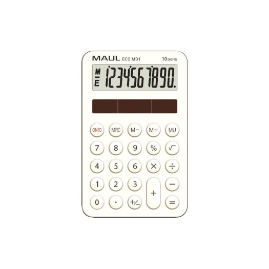 Maul Calculatrice ECO MD1 Blanc