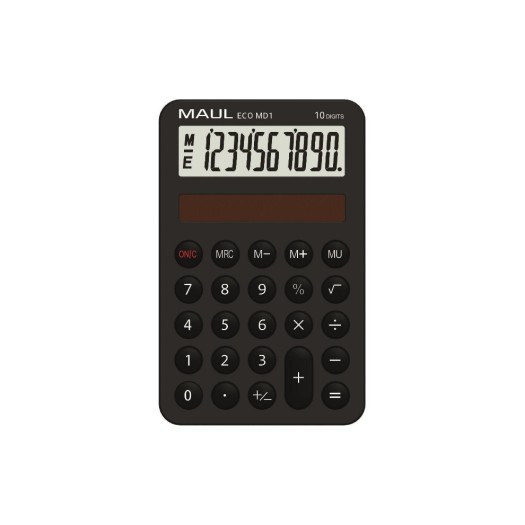 Maul Calculatrice ECO MD1 Noir