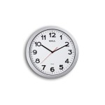Maul Horloge murale MAULstep Ø 35 cm, Argenté