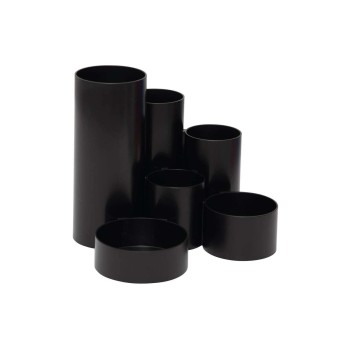 MAUL Stifteköcher MAULtubo recycling, black  MAUL Stifteköcher MAULtubo recycling, black