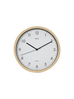 Maul Horloge murale Grain Ø 30 cm, Nature