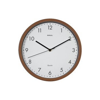 Maul Horloge murale Grain Ø 30 cm, Brun