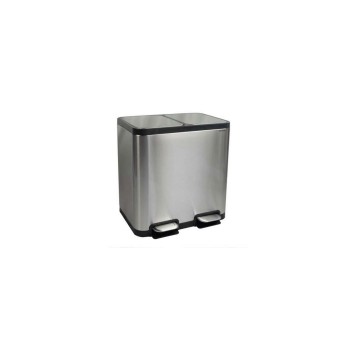 Maul Abfallbehälter Cycle, 20 + 20 L, Edelstahl Maul Abfallbehälter Cycle, 20 + 20 L, Edelstahl