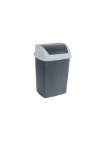 Maul Poubelle MAULswing 24 l, Gris foncé