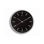 Maul Horloge murale MAULfly Ø 30 cm Noir/Argenté
