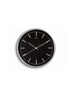 MAUL Wanduhr MAULfly 30RC  black , 35 x 35 x 4.5 cm