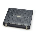 Maul Fussstütze ergonomisch, black