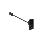 maxCONNECT Multimedia-Zubehör 45x22.5, anthrazit, 1x USB-C 3.1 data