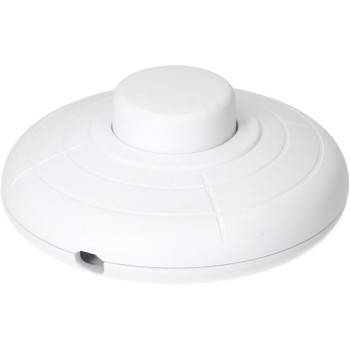Max Hauri Fusstretschalter, white, 70mm, 1-Polig