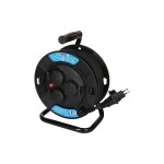 Max Hauri Enrouleur de câble maxREEL 20 m, 3x T13, IP55, noir