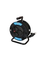 Max Hauri Enrouleur de câble maxREEL 20 m, 3x T13, IP55, noir