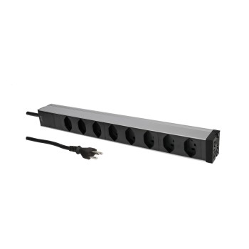Max Hauri PDU 19 8x T23, 1U, Noir Max Hauri PDU 19 8x T23, 1U, Noir