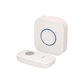 Max Hauri Gong-Kit drahtlos, weiss, RW=200m, Netzstecker