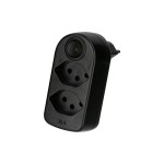 Max Hauri Fiche de branchement ADAPT 2 x type 13, pivotant Interrupteur