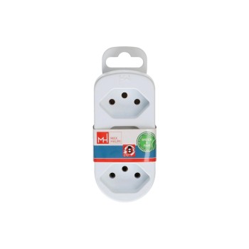 Abzweigstecker ADAPT 3x Typ 13, weiss drehbar Green+Fair Abzweigstecker ADAPT 3x Typ 13, weiss drehbar Green+Fair