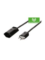 Max Hauri Rallonge 3G1.0 3m noir blindé type 12 / type 13