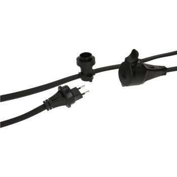 Lichterkette outdoor 25x E27 ILLU5X13, L=26.5m Typ 11 IP55