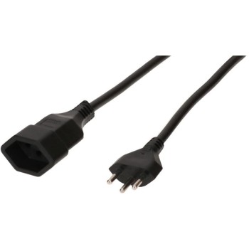 Max Hauri Rallonge EXTEND H05 VV-F 3G1,5, type 12/type 13, 3 m, noire Max Hauri Rallonge EXTEND H05 VV-F 3G1,5, type 12/type 13, 3 m, noire