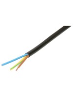 Max Hauri câble TD H05 VV-F3G1.5 5m noir 3G1.5 5 m noir