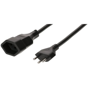 Max Hauri Rallonge EXTEND H05 VV-F 3G1,5, type 12/type 13, 10 m, noire Max Hauri Rallonge EXTEND H05 VV-F 3G1,5, type 12/type 13, 10 m, noire
