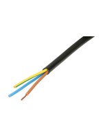 Max Hauri câble TD H05 VV-F3G1.5 10m noir H05 VV-F 3G1,5 10 m noir