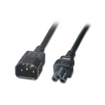 Verlängerungs-Netzcâble C14/C5, 1.5m, noir
