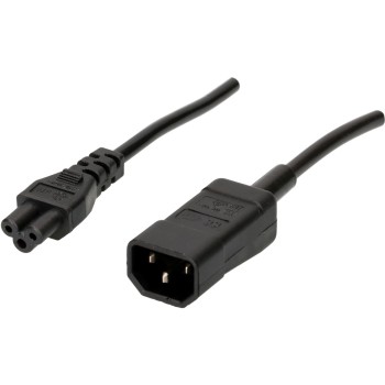 Verlängerungs-Netzcable C14/C5, 1.5m, black