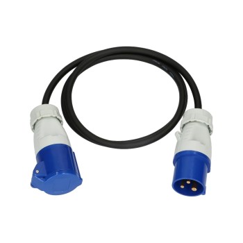 maxCAMP Verlängerungskabel 230V PUR 1,5m, 3x1.5 mit Stecker & Kupplung CEE16/3 maxCAMP Verlängerungskabel 230V PUR 1,5m, 3x1.5 mit Stecker & Kupplung CEE16/3