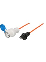 maxCAMP Câble adaptateur 1.5 m, CEE16/3 - T13, Bleu