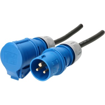 maxCAMP Câble de prolongation CEE GDV-H07RN F3G2.5, 10 m, noir maxCAMP Câble de prolongation CEE GDV-H07RN F3G2.5, 10 m, noir