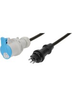 maxCAMP Câble adaptateur H07RN-F3G1.5 Typ 23 IP55/CEE16-3 0.5 m