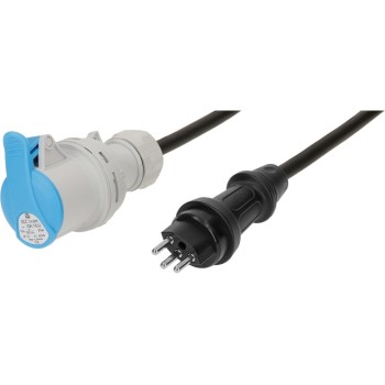 maxCAMP Câble adaptateur H07RN-F3G1.5 Typ 23 IP55/CEE16-3 0.5 m maxCAMP Câble adaptateur H07RN-F3G1.5 Typ 23 IP55/CEE16-3 0.5 m