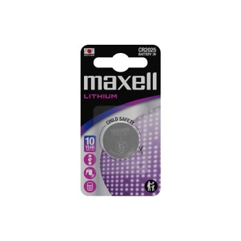 Maxell  Button cell  CR2025 1er