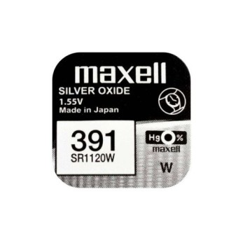 Maxell  Button cell  SR1120W 10er, vergl. V391