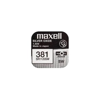 Maxell  Button cell  SR1120SW 10er, vergl. V381