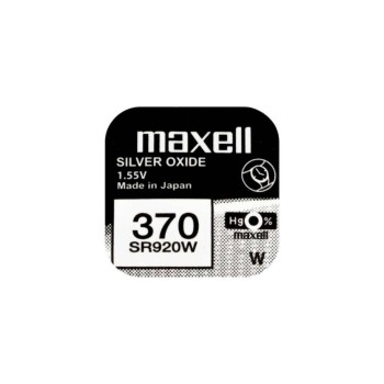 Maxell  Button cell  SR920W 10er, vergl. V370