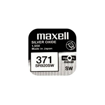 Maxell  Button cell  SR920SW 10er, vergl. V371