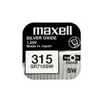 Maxell Europe LTD. Pile bouton SR716SW 10 pièces