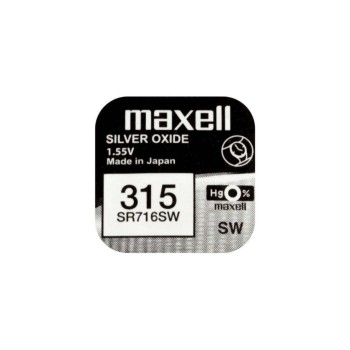 Maxell  Button cell  SR716SW 10er, vergl. V315